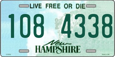 NH license plate 1084338