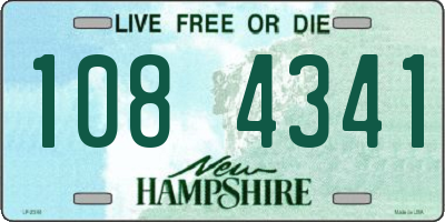 NH license plate 1084341