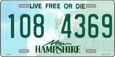 NH license plate 1084369