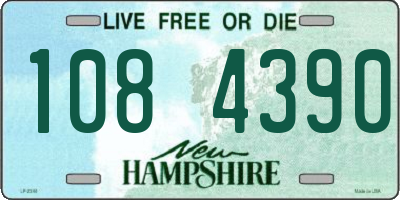 NH license plate 1084390