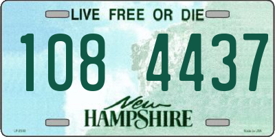 NH license plate 1084437