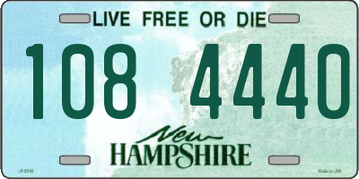 NH license plate 1084440