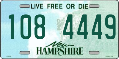 NH license plate 1084449