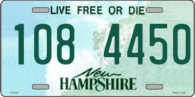 NH license plate 1084450