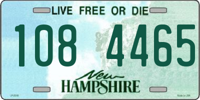 NH license plate 1084465
