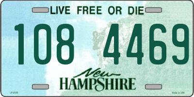 NH license plate 1084469