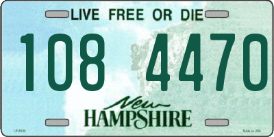 NH license plate 1084470
