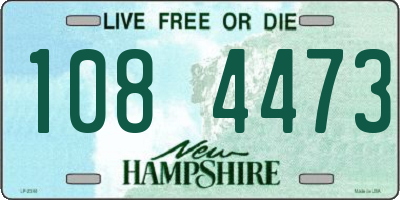 NH license plate 1084473