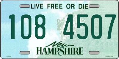 NH license plate 1084507