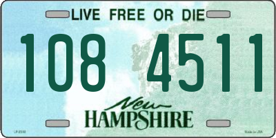 NH license plate 1084511
