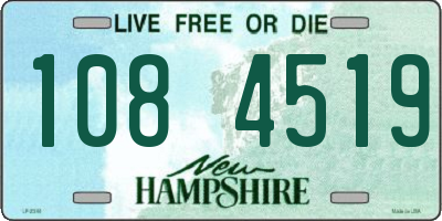 NH license plate 1084519