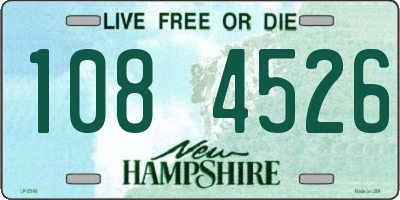 NH license plate 1084526
