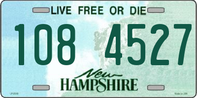 NH license plate 1084527