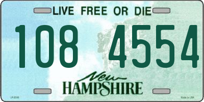 NH license plate 1084554