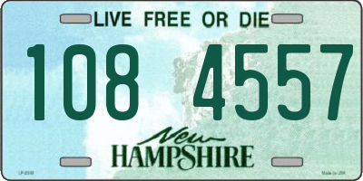 NH license plate 1084557