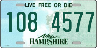 NH license plate 1084577