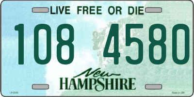 NH license plate 1084580