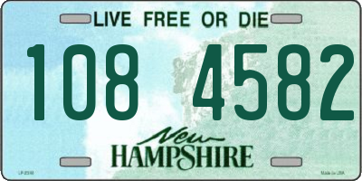 NH license plate 1084582