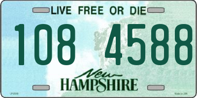 NH license plate 1084588