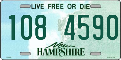 NH license plate 1084590