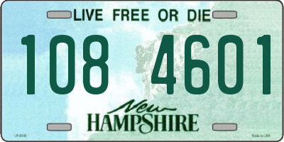 NH license plate 1084601