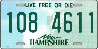 NH license plate 1084611
