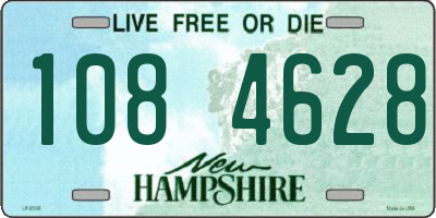 NH license plate 1084628