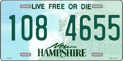 NH license plate 1084655