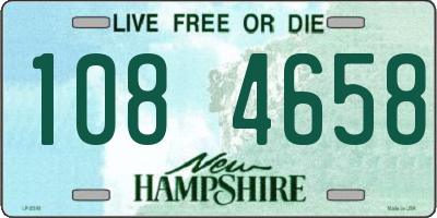 NH license plate 1084658