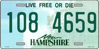 NH license plate 1084659