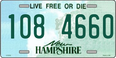NH license plate 1084660