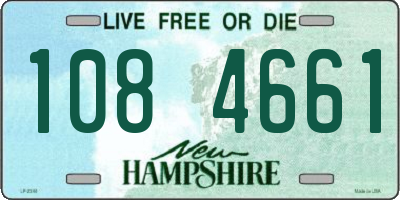 NH license plate 1084661