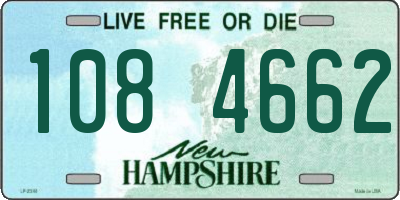 NH license plate 1084662