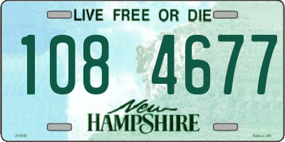 NH license plate 1084677