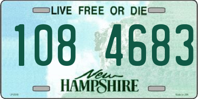 NH license plate 1084683
