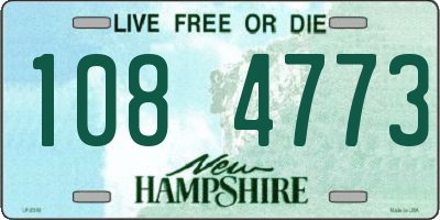 NH license plate 1084773