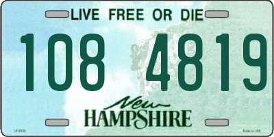 NH license plate 1084819