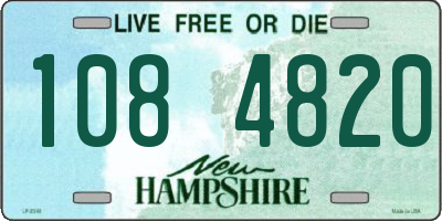 NH license plate 1084820