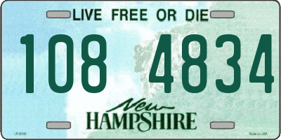 NH license plate 1084834