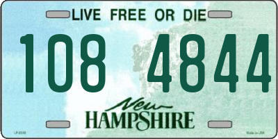 NH license plate 1084844