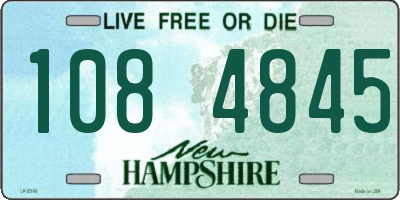 NH license plate 1084845