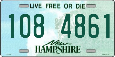 NH license plate 1084861