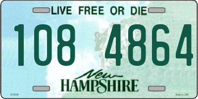 NH license plate 1084864