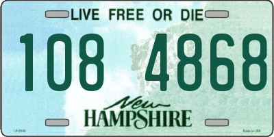 NH license plate 1084868