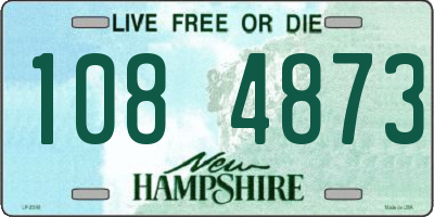 NH license plate 1084873