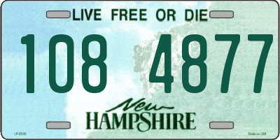 NH license plate 1084877