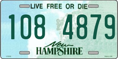 NH license plate 1084879