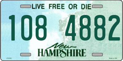 NH license plate 1084882