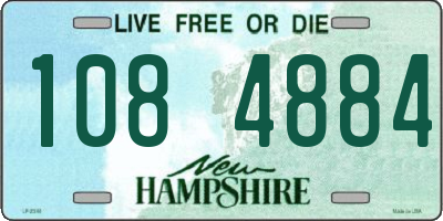 NH license plate 1084884