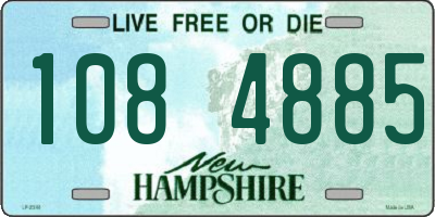 NH license plate 1084885